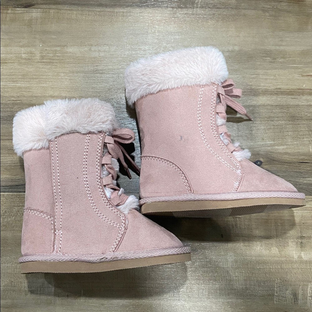 Pink Toddler Boots - Picture 3 of 6